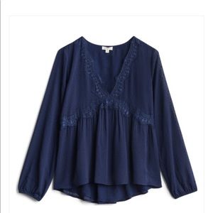 Mason & Belle Cheree Lace Detail Top